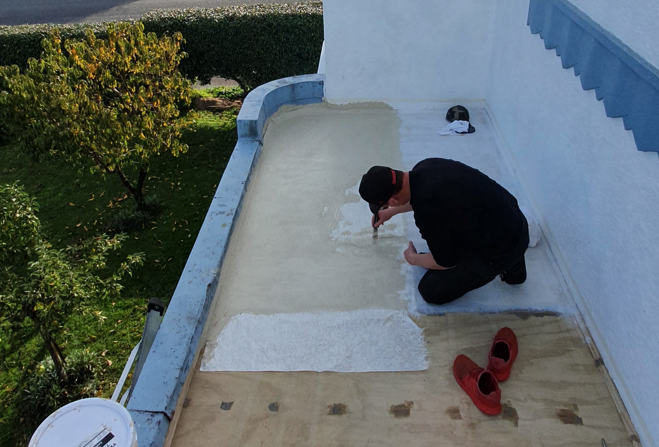 We provide professional resin applications to protect your roof.